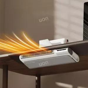 미니열풍기 벽걸이형 무타공 책상부착 양용 수평 수직