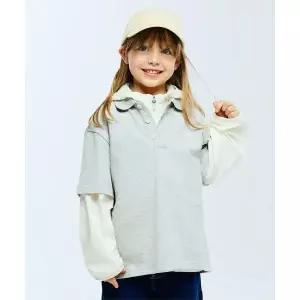 매장정품 LEE 키즈 피케 카라 반팔 티셔츠 멜란지그레이 LK2602ST03MG 313691