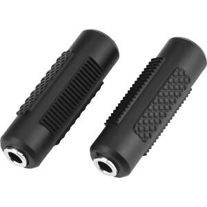 1Pcs 3.5mm 암 스테레오 커플러 어댑터 MP3 DVD 헤드폰 AUX 용 1/8 '잭 오디오 케이블 확장 커넥터