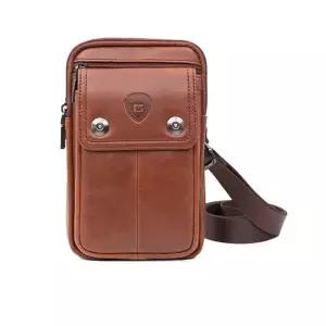 라이트브라운- 가파치 스마트폰 보조 가방 미니 미니백 미니크로스백 핸드폰가방