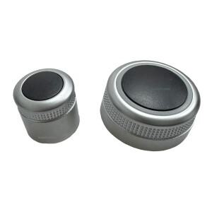 호환상품 1/2PCS 멀티미디어 MMI 스위치 로터리 버튼 볼륨 노브 커버  Audi A6 C6 Avant S6 A8 D3 S8 Q7 4L