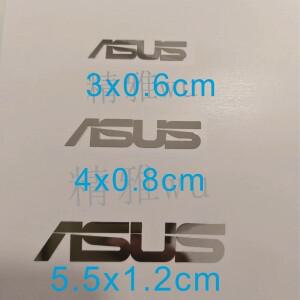ASUS 로고 금속 스티커 된 DIY 장식 노트북