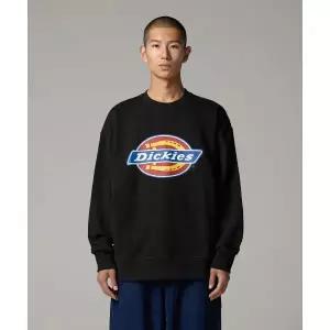 DICKIES 트리 로고 스웨트셔츠 Black 392445
