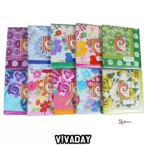 여성 10매입 순면 손수건pqr578