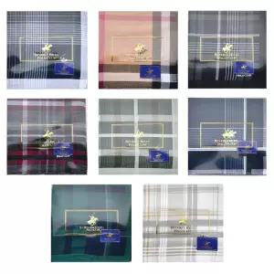 국산 폴로클럽 남자 면 손수건 개별포장 답례품 선물용 ZAb8+1rLK