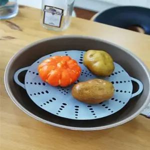 실리콘찜기 달라붙지 않는 국산 파스텔 실리콘 찜기