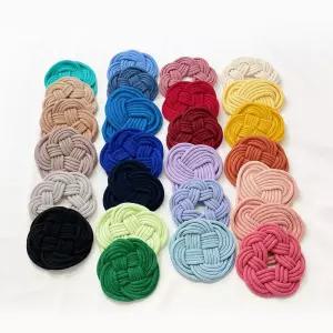 손뜨개 티코스터 만들기 DIY 키트 4종 마크라메재료 모던마크라메