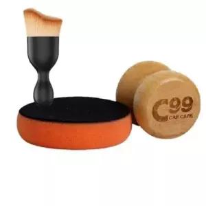 [SBD] 다용도 브러쉬 핸드그립 먼지 하이퍼 세트 세차 어플리케이터 패드 유막제거