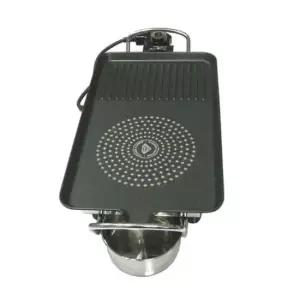 불판 키친플라워 전기 그릴 고기 그릴팬 40cm