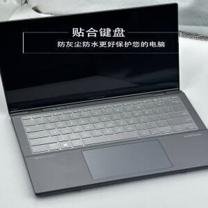 ASUS Zenbook DUO 2024 UX8406 CA MA 14인치 TPU 실리콘 노트북 키보드 커버 스킨