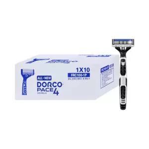 도루코_FRC100 올뉴페이스4 일회용 4중날 면도기 10개