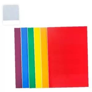 (현진) 단면칼라보드롱/우드락 2절 CB-40 연하늘/600x900mm 박스(30개입)