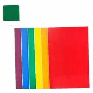 현진 단면칼라보드롱/우드락 2절 CB-48 연녹색/600x900mm 박스(30개입)