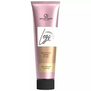 7 선스 카푸치노 다리 태닝 침대 로션 고급 다크 울트라 하이드레이트 350x 브론저