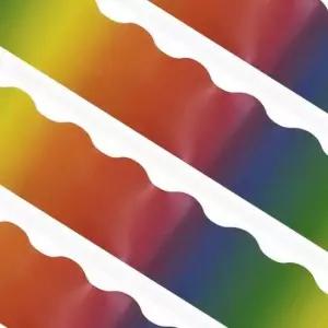 다꾸용 무지개 테두리 스티커 꾸미기 다이어리 장식