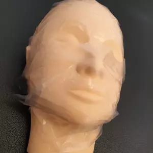 페이스 마스크팩 비닐 일회용 넥 100매