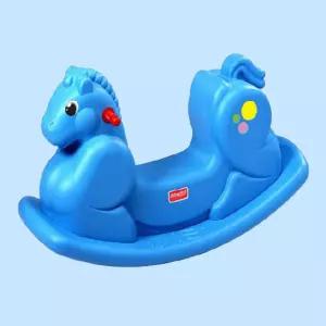 파란말 아기 목마 흔들말 의자 장난감 유아 로킹호스 놀이기구 토이 유아동 장난감 놀이도구