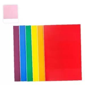 현진 단면칼라보드롱/우드락 2절 CB-21 연분홍/600x900mm 박스(30개입)