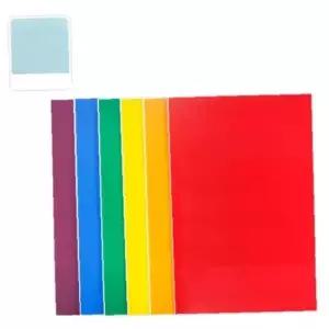 현진 단면칼라보드롱/우드락 2절 CB-33 하늘/600x900mm 박스(30개입)