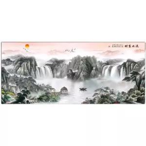 대형 그림액자 동양화 풍경화 사무실 포스터 배경