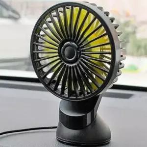 [CAR] 팬 회전형 선풍기 자동차 서큘레이터 차량용 흡착 360도 쿨링
