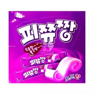 복숭아 소프트캔디 포도 포도맛 14g 50개입 1개 마이쮸