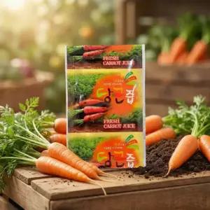 국산 진한 당근즙 100ml 10포 순수건강원 건강즙 엑기스 과채주스