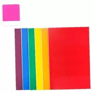 현진 단면칼라보드롱/우드락 2절 CB-50 진분홍/600x900mm 박스(30개입)