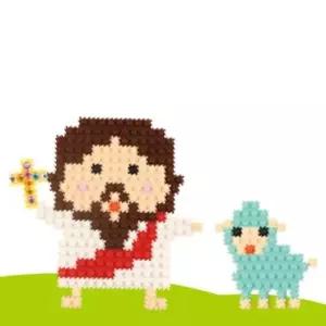 유니아트 유니블럭 예수님 UB019 블럭 조립 나노블럭 어린이집 유치원 대량주문 단체 선물