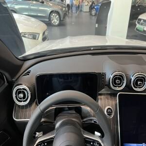 호환 메르세데스 벤츠 C 클래스 2022-2025 GLC 12.3인치 스크린 내비게이션 홀더차량용 폰