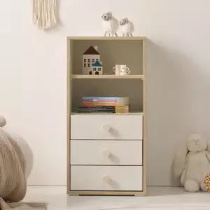 스코나 르메인 400 3단 서랍 모듈 수납 2단 책장