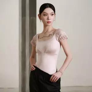 무용복 퍼프 발레복 말디레 레오타드 발레 연습용 발레슈트