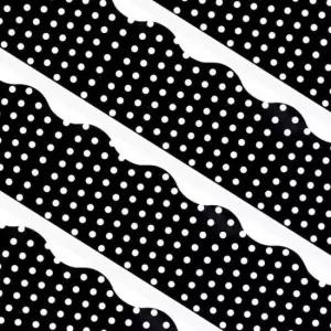 다이어리 꾸미기 테두리 스티커 블랙 점무늬 장식