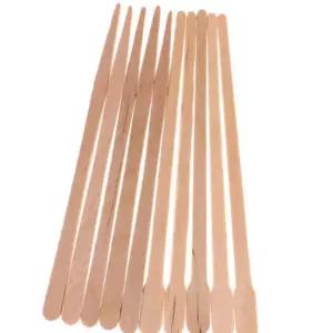 (올핀)제모스틱 일회용 왁싱 스틱 둥근 뾰족 나무 스파츌라 100