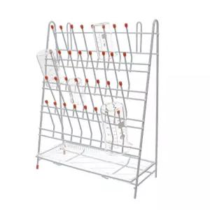 비이커 건조 랙 나사 시약 비커 선반 스탠드 보관대 고정 플라스크 수납 진열대