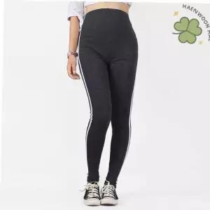 트레이닝레깅스 2줄 트레이닝 레깅스 다크그레이 필라테스레깅스 헬스레깅스 발목레깅스