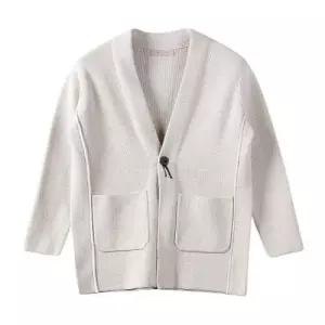 [빠니깔레][빠니깔레] 소트프터치 아이보리베이지 하프니트로브가디건 m-ini