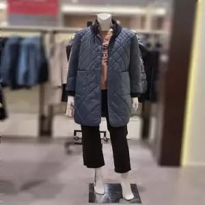 소고 니트배색 솜 패딩TI4FA05 (P002595958)