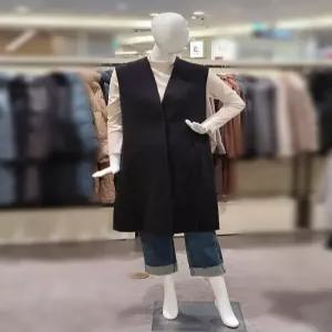 소고 브이넥울캐시미어 혼방롱조끼TI4VA50 (P003434435)