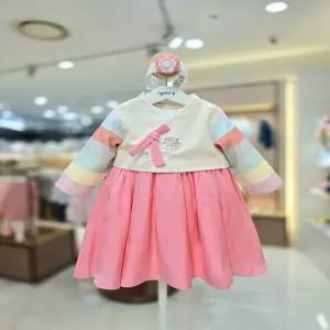 [아가방][아가방갤러리] 색동한복원피스세트(밴드) 01S024051 (P003672332)