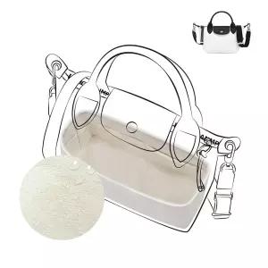 DGAZ Longchamp-Le Pliage 에너지 시리즈 가방, 실크 및 듀폰트용 경량 지갑 오거나이저 인서트, 럭셔리 백