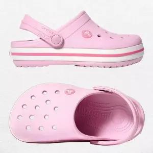 [크록스]키즈/성인 크록밴드 클로그 K (240,250) 발레리나핑크 207006-6GD