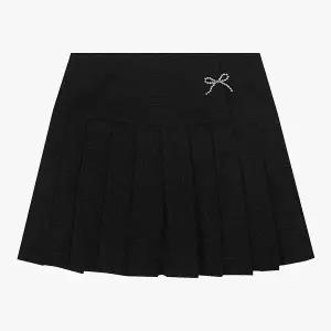 트위드 자가드 블랙 주름 스커트 RGWH2616P (P003776659)