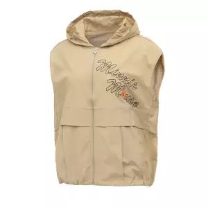 [디즈니골프]여성 백포인트 후드 집업 조끼 베스트 DQ1LJV009