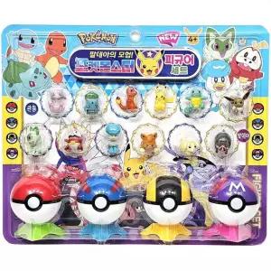 포켓몬스터 팔데아의모험 대형 피규어 세트 관상용 장식 인형 모음집 선물용 캐릭터 완구