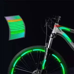 [골드스마일]타이어 야광스티커 야간 휠반사 차량 오토바이 자전거