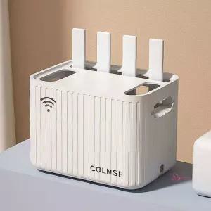 책상 콘센트 전선 멀티탭 셋톱박스 공유기 정리함xyz528