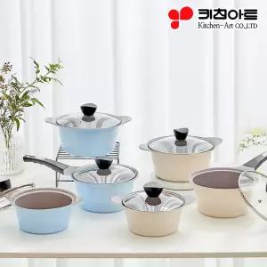 키친아트 줄리엣 냄비세트 세라믹 냄비 3종set