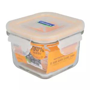 글라스락 정사각 210ml 이유식기