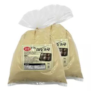 미숫가루 국산 곡물 100% 2kg (1kg x 2개)